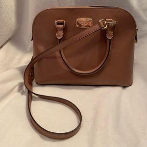 Mauve Pink Micheal Kors Purse with satchel